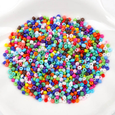 150-1000 τμχ 2/3/4 χιλιοστά Charm Τσέχικα γυάλινα σπόροι χάντρες DIY βραχιόλι κολιέ χάντρες για κοσμήματα κατασκευή DIY σκουλαρίκι κολιέ