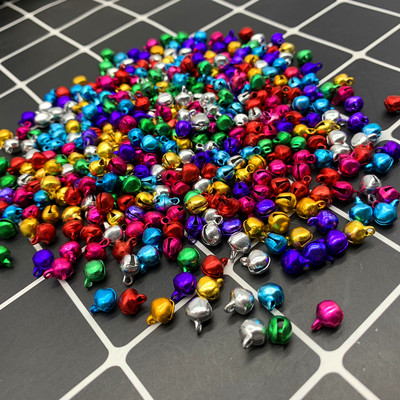 30-200 vnt. „Jingle Bells“ aliuminio palaidi karoliukai, skirti festivalio vakarėliui dekoruoti / Kalėdų eglutės dekoravimui / „pasidaryk pats“ amatų priedai