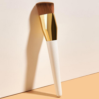 Single Makeup Brush Aplauzuma rīks Triangle tonālā krēma otu skaistumkopšanas rīki