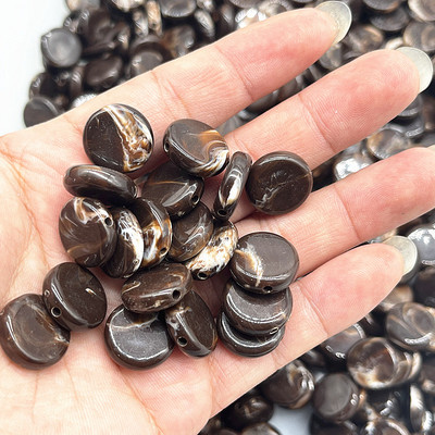 20 buc/lot 15 mm margele de piatra naturala imitatie margele acrilice de forma ovala pentru realizarea de bijuterii accesorii pentru cercei lucrati manual