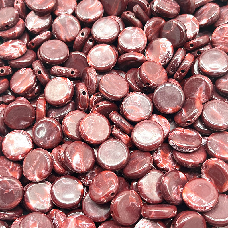 20 buc/lot 15 mm margele de piatra naturala imitatie margele acrilice de forma ovala pentru realizarea de bijuterii accesorii pentru cercei lucrati manual