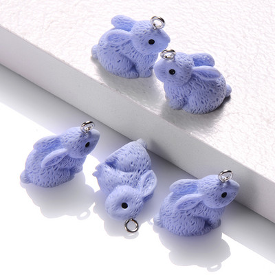 iYOE 10 τμχ Mix Cute Animal Duck Charms Resin Charms For Making Βραχιόλι Σκουλαρίκια Κολιέ Κρεμαστό κόσμημα προμήθειες