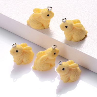 iYOE 10 τμχ Mix Cute Animal Duck Charms Resin Charms For Making Βραχιόλι Σκουλαρίκια Κολιέ Κρεμαστό κόσμημα προμήθειες