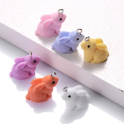 iYOE 10 τμχ Mix Cute Animal Duck Charms Resin Charms For Making Βραχιόλι Σκουλαρίκια Κολιέ Κρεμαστό κόσμημα προμήθειες