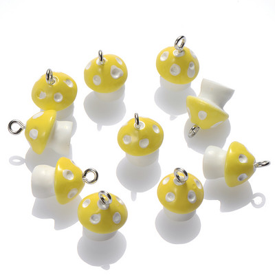 iYOE 10 τμχ Mix Cute Animal Duck Charms Resin Charms For Making Βραχιόλι Σκουλαρίκια Κολιέ Κρεμαστό κόσμημα προμήθειες