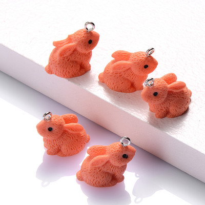 iYOE 10 τμχ Mix Cute Animal Duck Charms Resin Charms For Making Βραχιόλι Σκουλαρίκια Κολιέ Κρεμαστό κόσμημα προμήθειες
