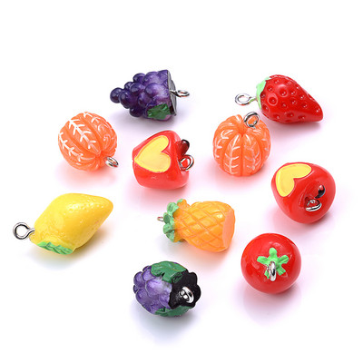 iYOE 10 τμχ Mix Cute Animal Duck Charms Resin Charms For Making Βραχιόλι Σκουλαρίκια Κολιέ Κρεμαστό κόσμημα προμήθειες
