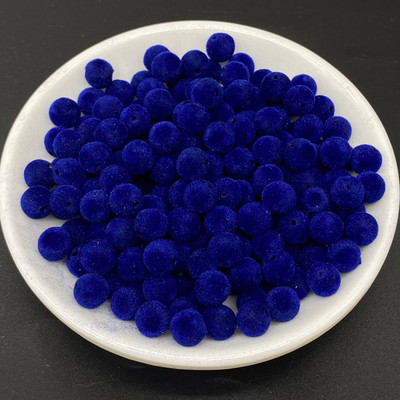 100 vnt/stal. 8 mm aksominiai akriliniai apvalūs karoliukai, skirti rankų darbo papuošalams gaminti, karoliai, apyrankės, „pasidaryk pats“ priedai, palaikymas, pristatymas