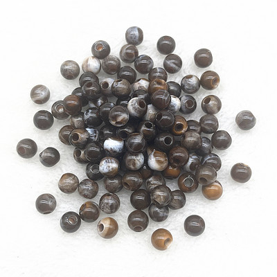 6 χιλιοστά 8 χιλιοστά 10 χιλιοστά Στρογγυλές ακρυλικές χάντρες Χαλαρές χάντρες για βραχιόλια σκουλαρίκια DIY