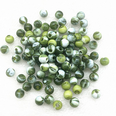 6 χιλιοστά 8 χιλιοστά 10 χιλιοστά Στρογγυλές ακρυλικές χάντρες Χαλαρές χάντρες για βραχιόλια σκουλαρίκια DIY