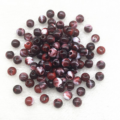 6 χιλιοστά 8 χιλιοστά 10 χιλιοστά Στρογγυλές ακρυλικές χάντρες Χαλαρές χάντρες για βραχιόλια σκουλαρίκια DIY