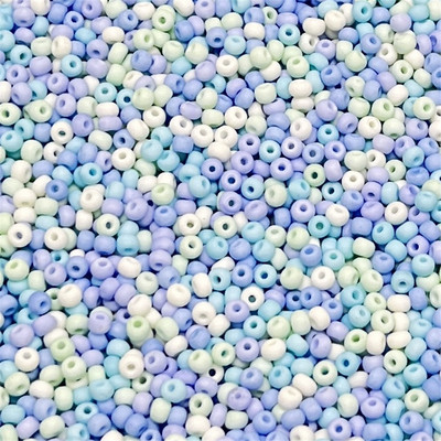 200 tk 4mm matt makarooni värvi klaasseemnehelmed ühtsed ümmargused vahehelmed käsitsi valmistatud ehete valmistamise tarvikute jaoks