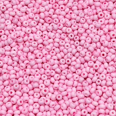 200 tk 4mm matt makarooni värvi klaasseemnehelmed ühtsed ümmargused vahehelmed käsitsi valmistatud ehete valmistamise tarvikute jaoks