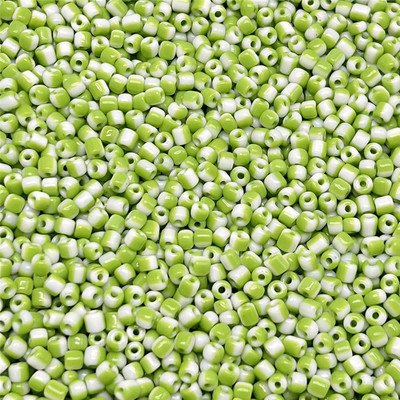 200 tk 4mm matt makarooni värvi klaasseemnehelmed ühtsed ümmargused vahehelmed käsitsi valmistatud ehete valmistamise tarvikute jaoks