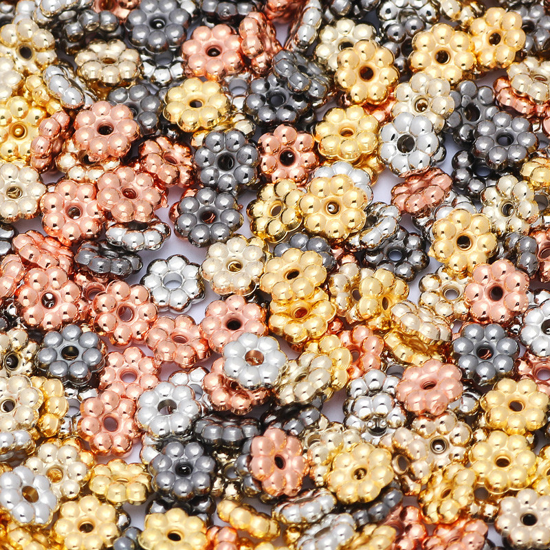 6 mm värvilised ümmargused vahehelmed 200-600 tk lahtised CCB akrüülhelmed ehete valmistamiseks DIY kaelakee käevõru helmestega tarvikud