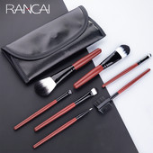 RANCAI meigipintslid 7 tk Red Powder Foundation Blusher Face Kabuki Brush pincel maquiagem Kosmeetika Tööriistad Make Up