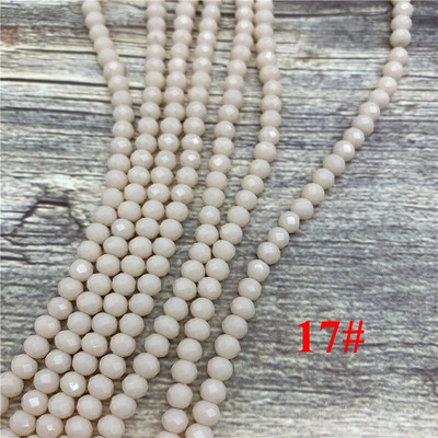 2X3mm/3X4mm/4X6mm Crystal Rondel Beads hulgimüük AB Värvilõikega lihvitud ümmargused klaashelmed ehete valmistamiseks Käevõrude tarvikud