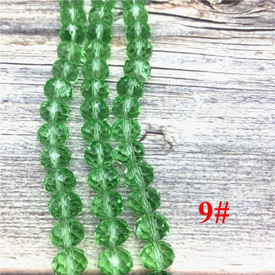 2X3mm/3X4mm/4X6mm Crystal Rondel Beads hulgimüük AB Värvilõikega lihvitud ümmargused klaashelmed ehete valmistamiseks Käevõrude tarvikud