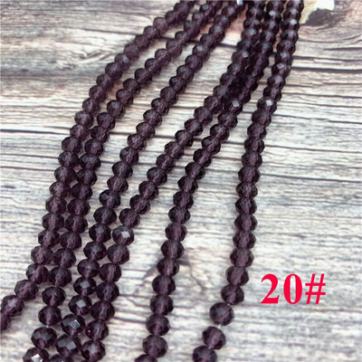 2X3mm/3X4mm/4X6mm Crystal Rondel Beads hulgimüük AB Värvilõikega lihvitud ümmargused klaashelmed ehete valmistamiseks Käevõrude tarvikud