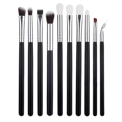 RANCAI lauvärvipintslite komplekt professionaalne 10 tk. meigipintslid Kulmude silmapliiats huulepintsel Make Up Cosmetic Beauty Tools