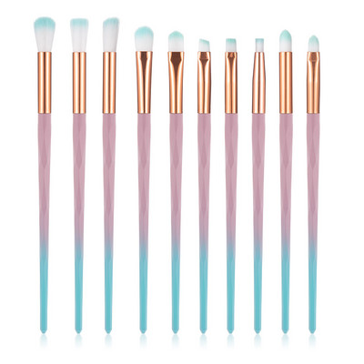 RANCAI 10 tk Meigipintslid maquiagem maquillaje Uus Mermaid Foundation Kulmude Eyeliner Kosmeetiline meigipintslid Täielik komplekt