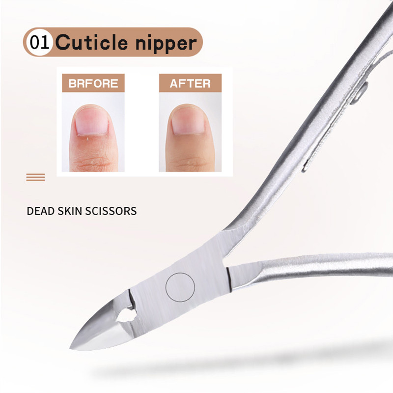 Σετ νυχιών 8 τεμαχίων τέχνης λίμες άμμου Buffer με σφουγγαράκι βούρτσα για νύχια ψαλίδι και σετ μανικιούρ σετ μανικιούρ γέλης UV Εργαλεία βερνικιού