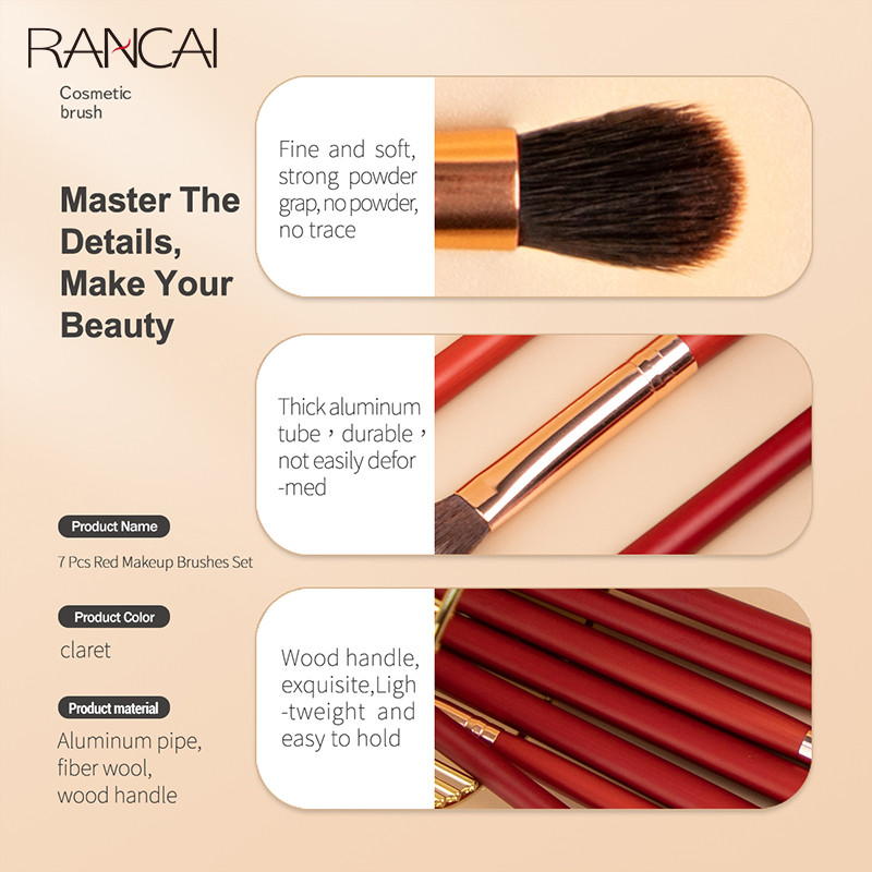 RANCAI 7 tk punased meigipintslid