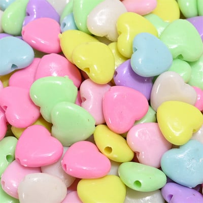 30-100 komada Akrilne perle u boji slatkiša Leptir Srce Slovo Školjka Cvijet Voće Zvijezda Kruna Razmak perle za DIY izradu nakita