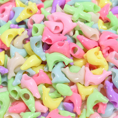 30-100 komada Akrilne perle u boji slatkiša Leptir Srce Slovo Školjka Cvijet Voće Zvijezda Kruna Razmak perle za DIY izradu nakita