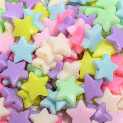 30-100 komada Akrilne perle u boji slatkiša Leptir Srce Slovo Školjka Cvijet Voće Zvijezda Kruna Razmak perle za DIY izradu nakita