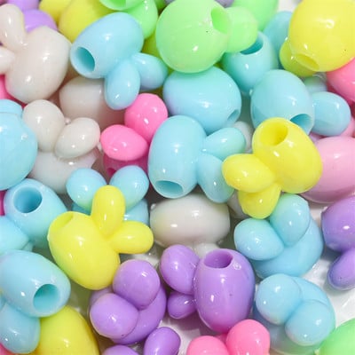 30-100 komada Akrilne perle u boji slatkiša Leptir Srce Slovo Školjka Cvijet Voće Zvijezda Kruna Razmak perle za DIY izradu nakita