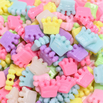 30-100 komada Akrilne perle u boji slatkiša Leptir Srce Slovo Školjka Cvijet Voće Zvijezda Kruna Razmak perle za DIY izradu nakita