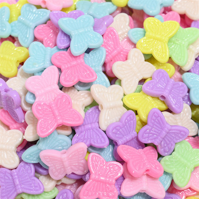 30-100 komada Akrilne perle u boji slatkiša Leptir Srce Slovo Školjka Cvijet Voće Zvijezda Kruna Razmak perle za DIY izradu nakita