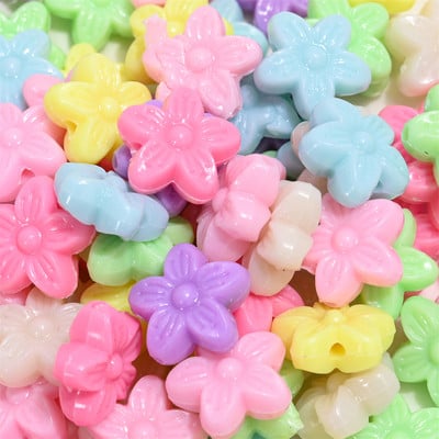 30-100 komada Akrilne perle u boji slatkiša Leptir Srce Slovo Školjka Cvijet Voće Zvijezda Kruna Razmak perle za DIY izradu nakita