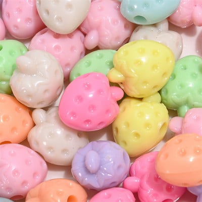 30-100 komada Akrilne perle u boji slatkiša Leptir Srce Slovo Školjka Cvijet Voće Zvijezda Kruna Razmak perle za DIY izradu nakita