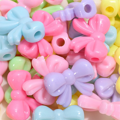 30-100 komada Akrilne perle u boji slatkiša Leptir Srce Slovo Školjka Cvijet Voće Zvijezda Kruna Razmak perle za DIY izradu nakita