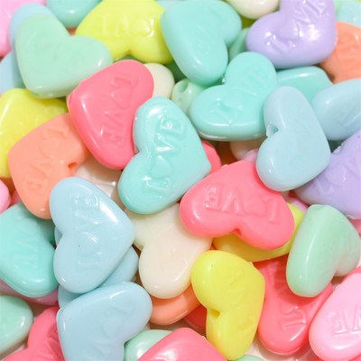 30-100 komada Akrilne perle u boji slatkiša Leptir Srce Slovo Školjka Cvijet Voće Zvijezda Kruna Razmak perle za DIY izradu nakita