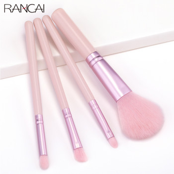 Εργαλείο καλλυντικής βούρτσας μακιγιάζ RANCAI 4 τμχ Diamond Handle Eyeshadow Contour Blending Concealer Cosmetic Brush Tool