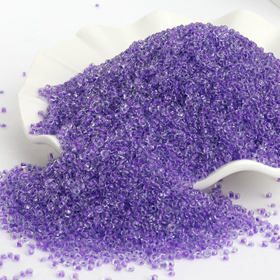 1000 τμχ/παρτίδα 2mm Διαφανή Εσωτερικά Χρώματα Τσέχικα Γυάλινες Χάντρες Κρυστάλλινα Σπόροι Στρογγυλές Τρύπες Χάντρες για DIY κοσμήματα που κατασκευάζουν χειροποίητα DIY