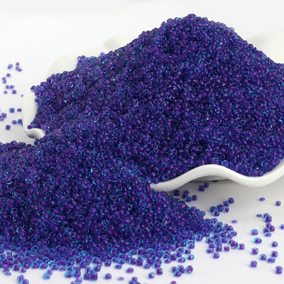 1000 τμχ/παρτίδα 2mm Διαφανή Εσωτερικά Χρώματα Τσέχικα Γυάλινες Χάντρες Κρυστάλλινα Σπόροι Στρογγυλές Τρύπες Χάντρες για DIY κοσμήματα που κατασκευάζουν χειροποίητα DIY