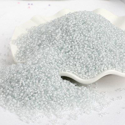 1000 τμχ/παρτίδα 2mm Διαφανή Εσωτερικά Χρώματα Τσέχικα Γυάλινες Χάντρες Κρυστάλλινα Σπόροι Στρογγυλές Τρύπες Χάντρες για DIY κοσμήματα που κατασκευάζουν χειροποίητα DIY