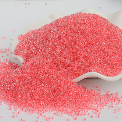 1000 τμχ/παρτίδα 2mm Διαφανή Εσωτερικά Χρώματα Τσέχικα Γυάλινες Χάντρες Κρυστάλλινα Σπόροι Στρογγυλές Τρύπες Χάντρες για DIY κοσμήματα που κατασκευάζουν χειροποίητα DIY