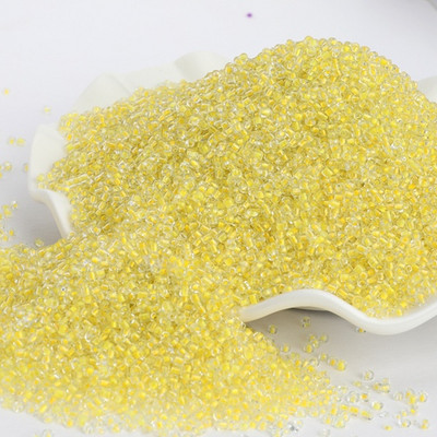 1000 τμχ/παρτίδα 2mm Διαφανή Εσωτερικά Χρώματα Τσέχικα Γυάλινες Χάντρες Κρυστάλλινα Σπόροι Στρογγυλές Τρύπες Χάντρες για DIY κοσμήματα που κατασκευάζουν χειροποίητα DIY