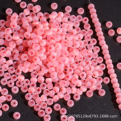 Szuper 4 mm-es macskaszem Jade jégüveg rizsgyöngyök barkácsolás kézzel készített gyöngyös karkötők fülbevalók szőtt ékszerek anyagok