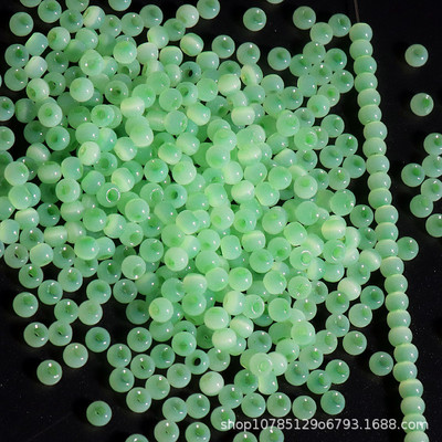 Szuper 4 mm-es macskaszem Jade jégüveg rizsgyöngyök barkácsolás kézzel készített gyöngyös karkötők fülbevalók szőtt ékszerek anyagok