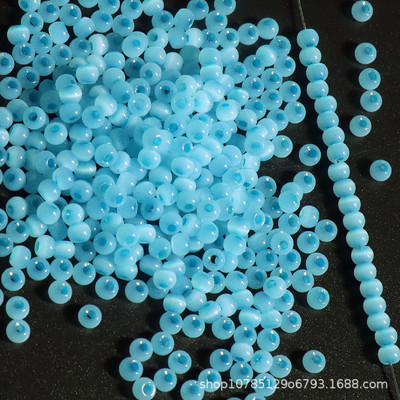 Szuper 4 mm-es macskaszem Jade jégüveg rizsgyöngyök barkácsolás kézzel készített gyöngyös karkötők fülbevalók szőtt ékszerek anyagok