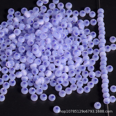 Szuper 4 mm-es macskaszem Jade jégüveg rizsgyöngyök barkácsolás kézzel készített gyöngyös karkötők fülbevalók szőtt ékszerek anyagok