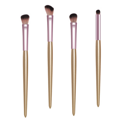 RANCAI 4 tk. silmameigipintslite komplekt lauvärvipintsliga, kulmukontuuriga silmapliiatsiga naistele, kosmeetikatoodete segamise detailidega meigitööriistad