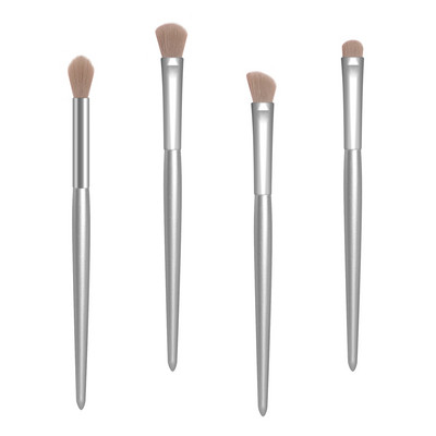 RANCAI 4 tk. silmameigipintslite komplekt lauvärvipintsliga, kulmukontuuriga silmapliiatsiga naistele, kosmeetikatoodete segamise detailidega meigitööriistad