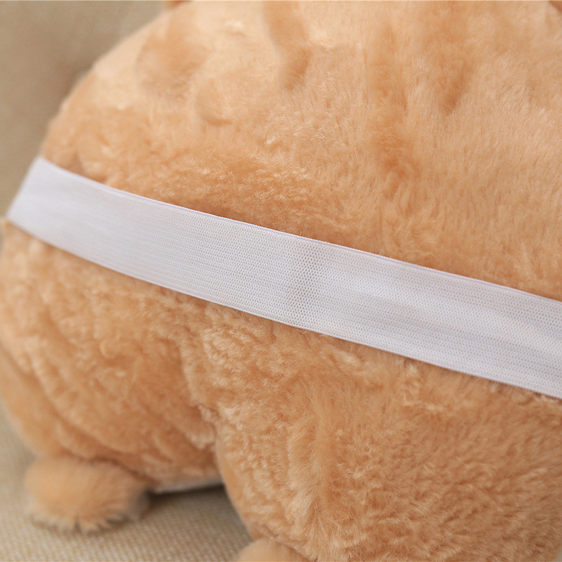 20x20cm Pernă universală pentru gât pentru mașină Scaun pentru tetieră Perne drăguțe moale în formă de fund Corgi